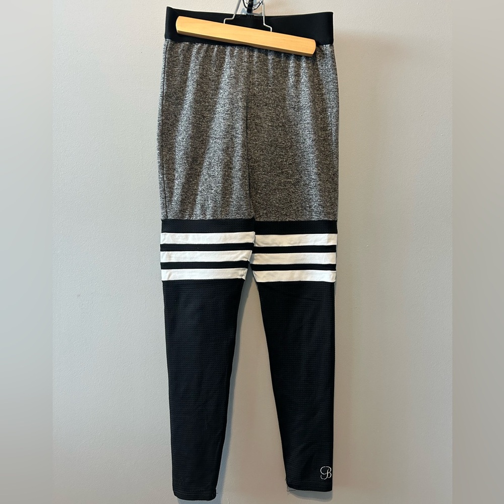Bombshell Sportswear Gray and Black Leggings -Women Small